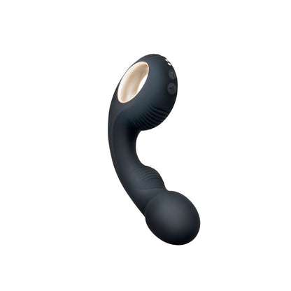 Bodywand G-Play Vibrating Squirt Trainer - Black 17 cm USB Rechargeable Vibrator Bodywand
