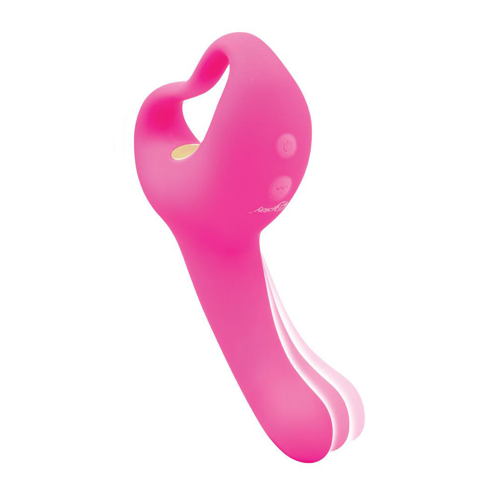 Bodywand G-Play Ultimate Come Hither Squirt Master - Pink 19 cm USB Rechargeable Vibrator Bodywand
