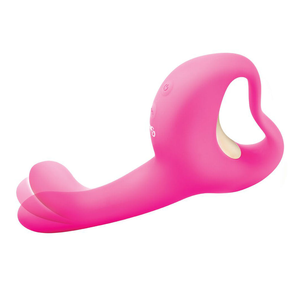Bodywand G-Play Ultimate Come Hither Squirt Master - Pink 19 cm USB Rechargeable Vibrator Bodywand