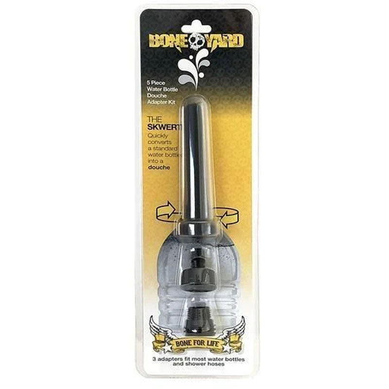 Boneyard The Skwert - 5 Piece Water Bottle Douche Adapter Kit C1 Releasing