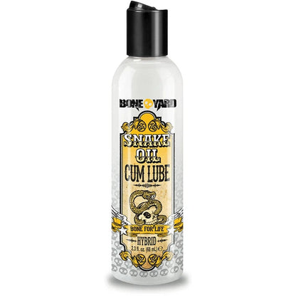 Boneyard Snake Oil Cum Lube - Hybrid Cum Lubricant - 60 ml Bottle Boneyard