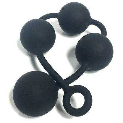 Boneyard Ass Ballz XL - Black 52 cm XL Anal Balls C1 Releasing