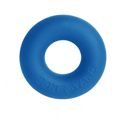 Boneyard Ultimate Silicone Cock Ring Blue - Blue 50mm Cock Ring Boneyard