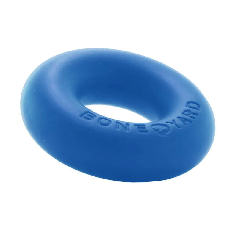Boneyard Ultimate Silicone Cock Ring Blue - Blue 50mm Cock Ring Boneyard