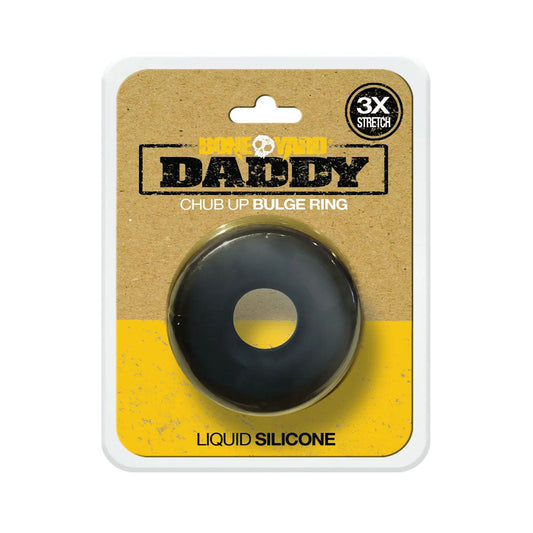 Boneyard Daddy Black silicone cock ring - ClubX Australia