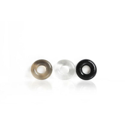 Boneyard Triple Play Cock Rings - 3 Pack C1 Releasing
