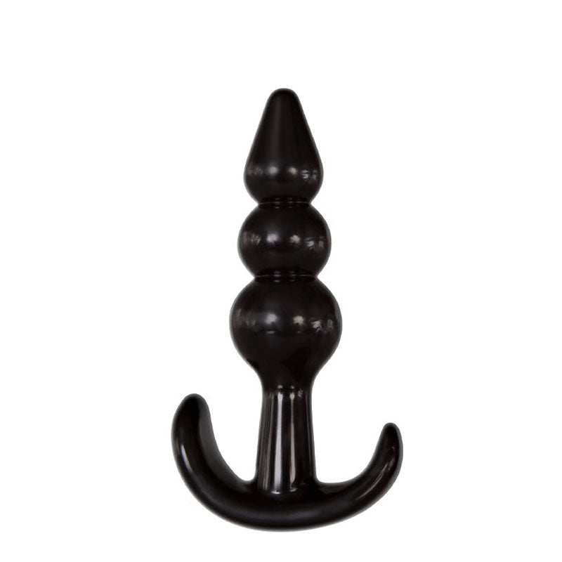 Adam & Eve 4 Piece Anal Plug Kit - Black Butt Plugs - Set of 4 Sizes Adam & Eve