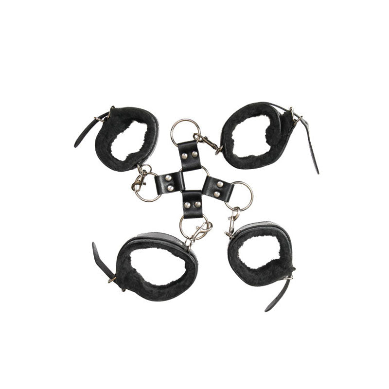 Adam & Eve Hog Tie - Black Restraints Adam & Eve