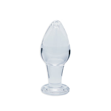 Clarity - Utopian Bud - Clear 8.9 cm Glass Butt Plug Creative Conceptions