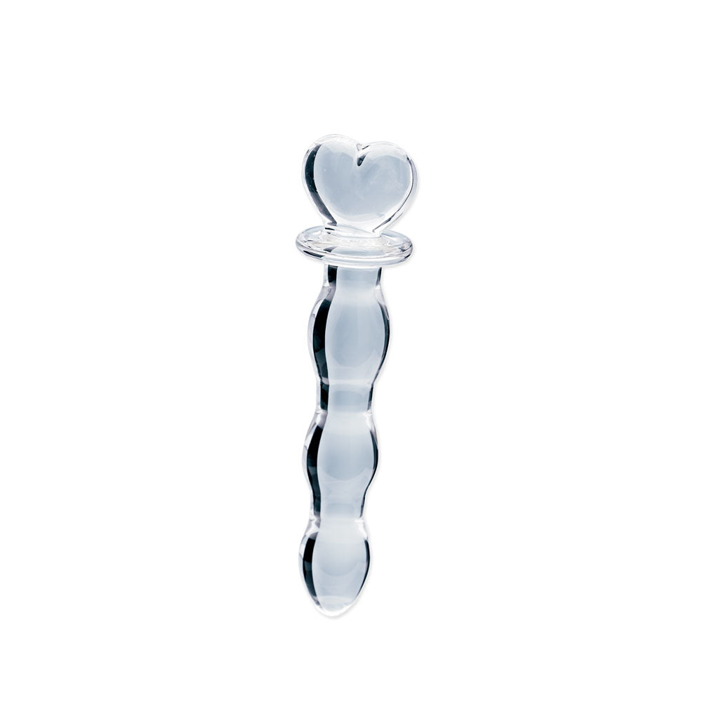 Clarity - Hera's Cascade - Clear 15 cm Glass Dildo Creative Conceptions