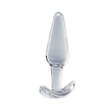 Clarity - Utopian Floret - Clear 11 cm Glass Butt Plug Creative Conceptions