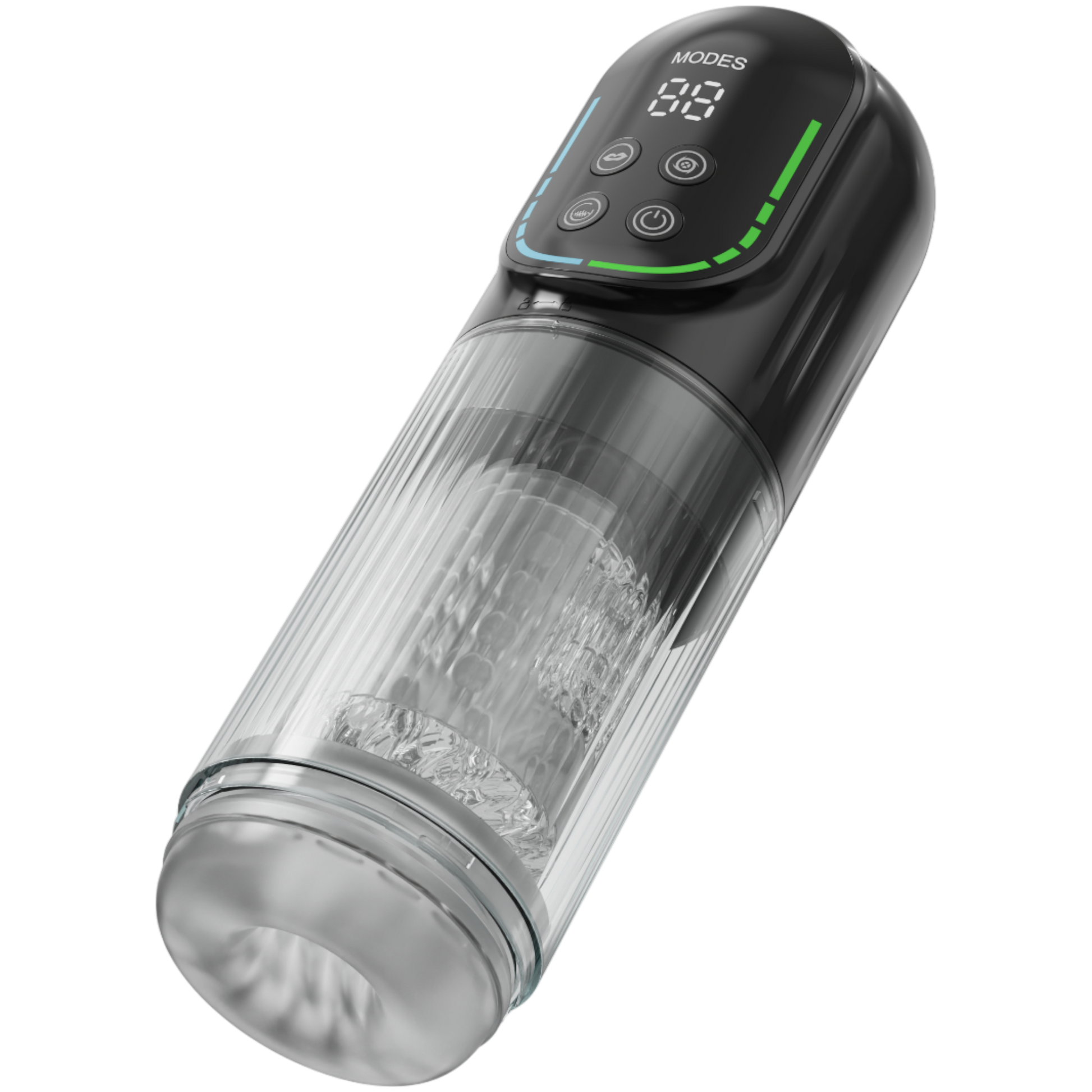 8-in-1 Automatic Male Masturbator with 7 Modes of Thrusting, Rotation, Vibration, Suction, Waterproof, Ice Fire Spa Pocket Electric Penis Pump for Men Auto Penis Stroker