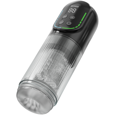 8-in-1 Automatic Male Masturbator with 7 Modes of Thrusting, Rotation, Vibration, Suction, Waterproof, Ice Fire Spa Pocket Electric Penis Pump for Men Auto Penis Stroker