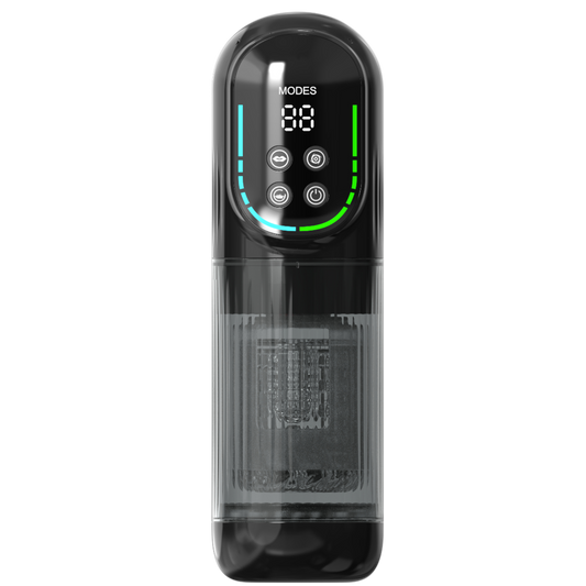 8-in-1 Automatic Male Masturbator with 7 Modes of Thrusting, Rotation, Vibration, Suction, Waterproof, Ice Fire Spa Pocket Electric Penis Pump for Men Auto Penis Stroker