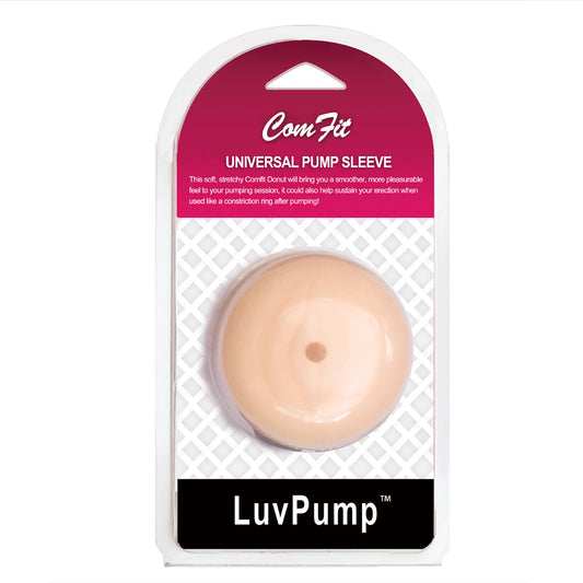 LuvPump ComFit Universal Pump Sleeve - Flesh - Flesh Vagina Universal Penis Pump Sleeve Flesh - Club X