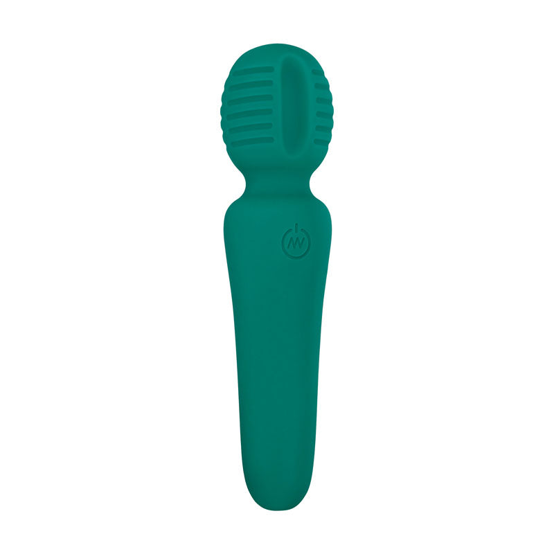 Adam & Eve Petite Private Pleasure Wand - Green 14.8 cm USB Rechargeable Massager Wand Adam & Eve