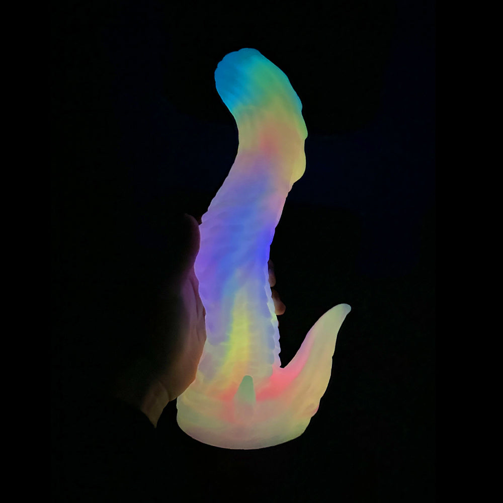 Scaled Fury Glow in Dark Large Dong by ClubX ClubX