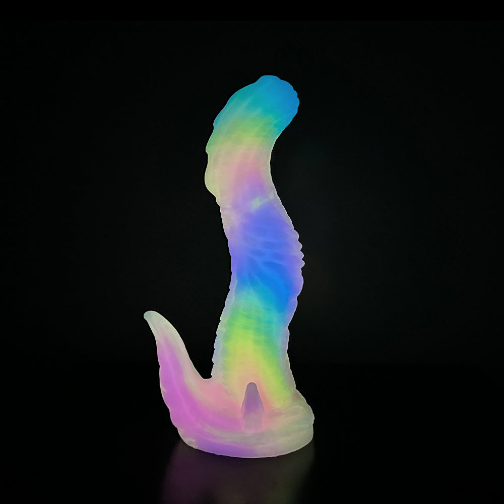 Scaled Fury Glow in Dark Large Dong by ClubX ClubX