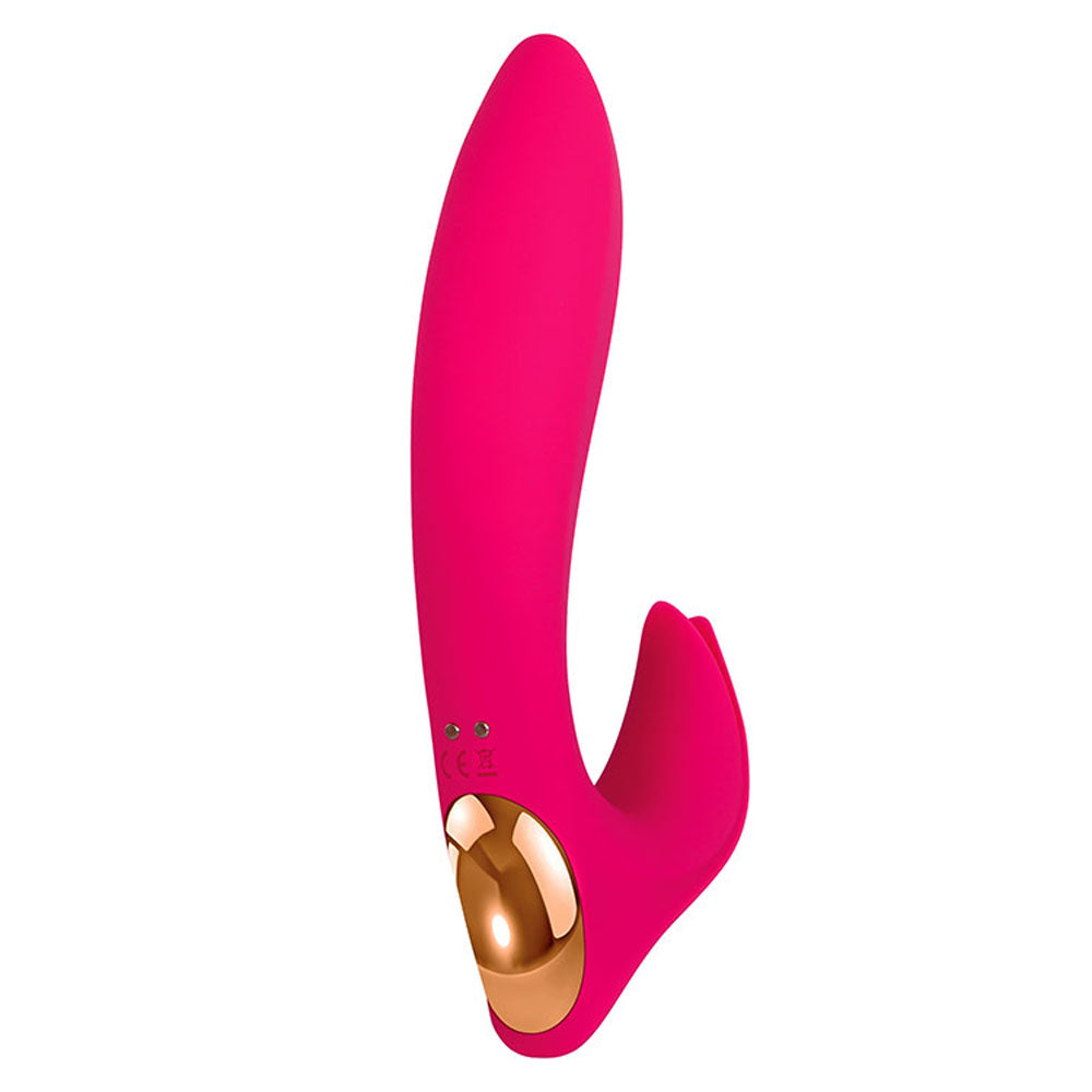 Adam & Eve EVES BLISS VIBRATOR - Pink 17.8 cm USB Rechargeable Rabbit Vibrator Adam & Eve