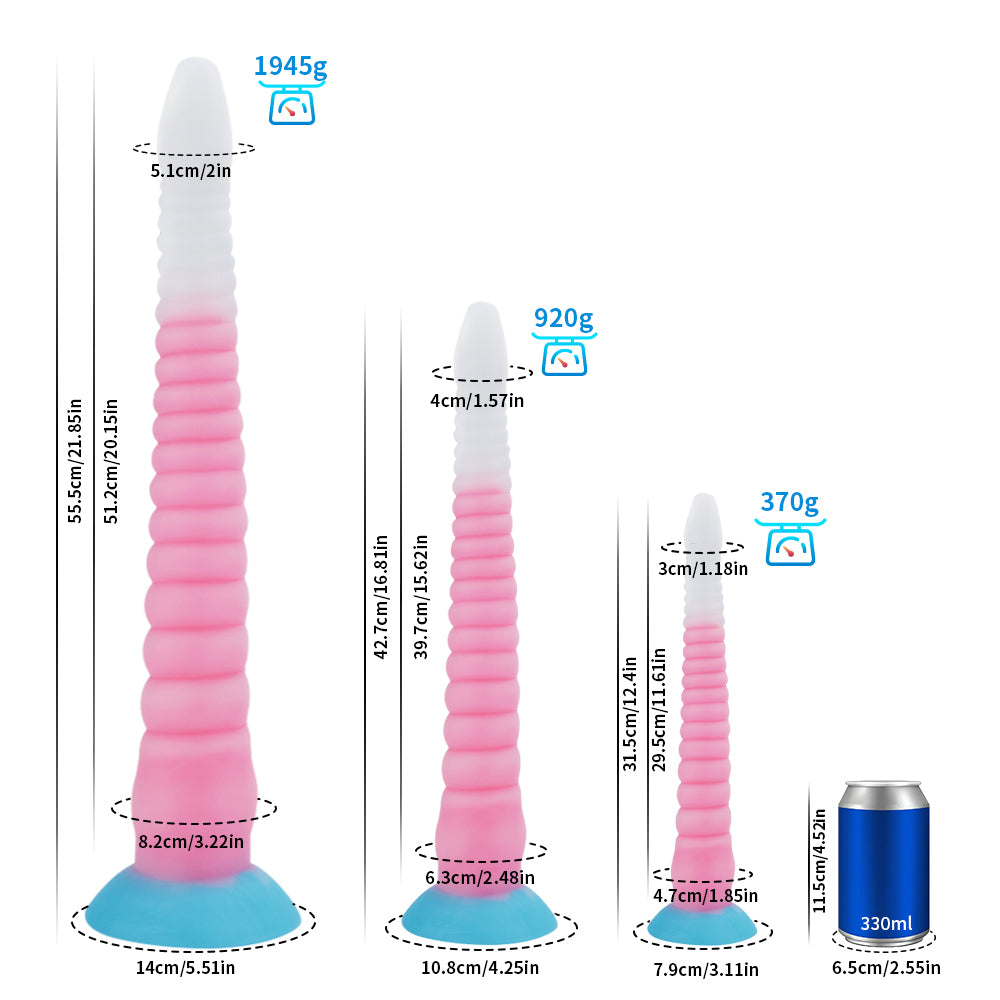 Kraken Desire Glow in Dark Dildo by ClubX ClubX