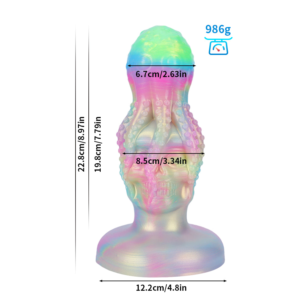 Octopus Glow in Dark Dildo by ClubX ClubX
