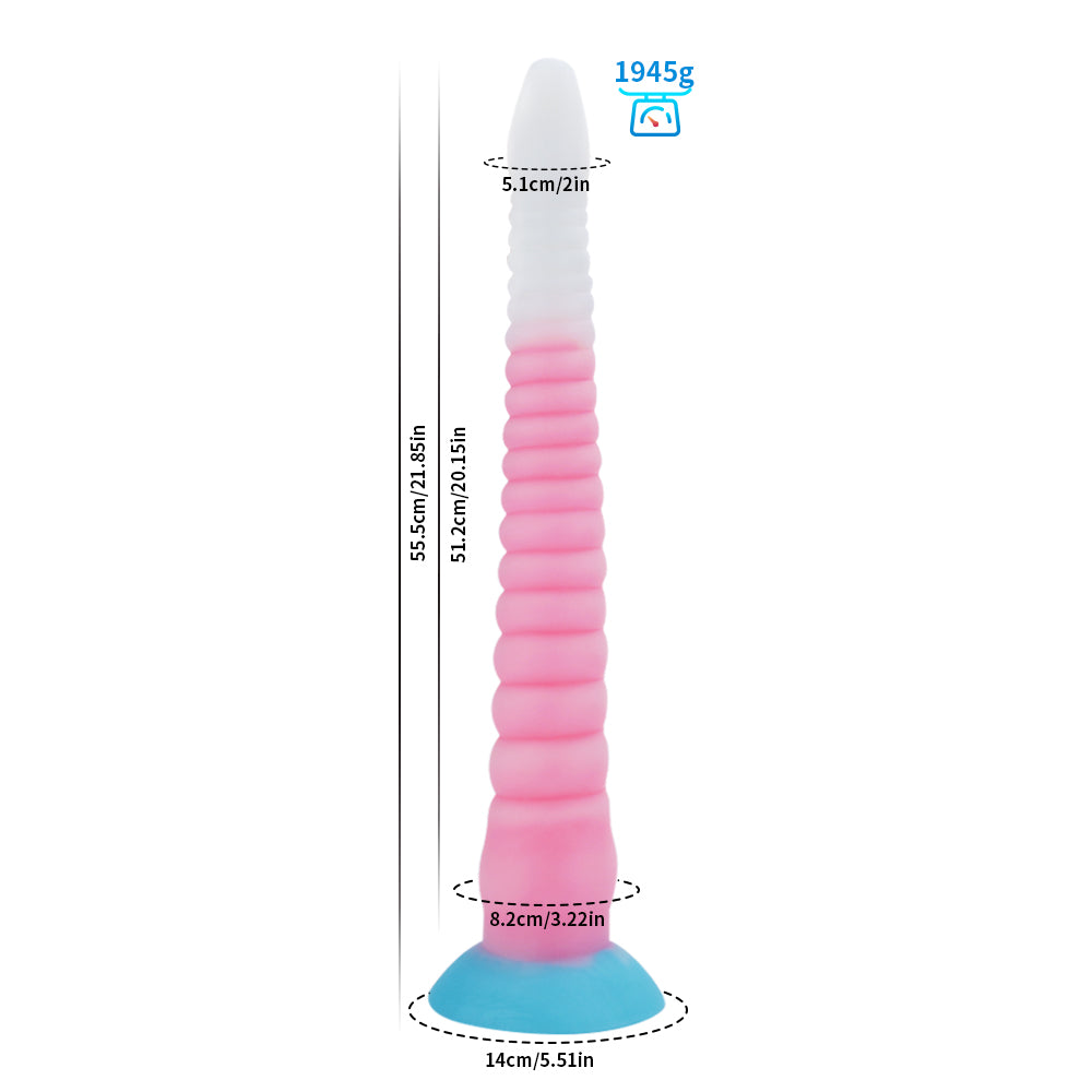 Kraken Desire Glow in Dark Dildo by ClubX ClubX