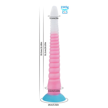 Kraken Desire Glow in Dark Dildo by ClubX ClubX