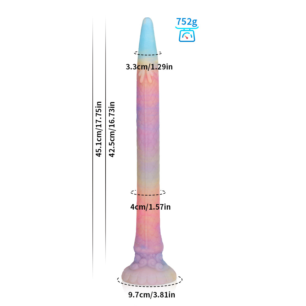 Abyss Serpent Glow in Dark Large Dildo by ClubX