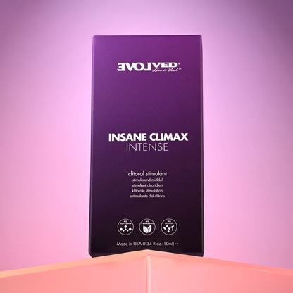 Evolved INSANE CLIMAX - INTENSE - Clitoral Stimulation Gel - 10 ml Tube Evolved