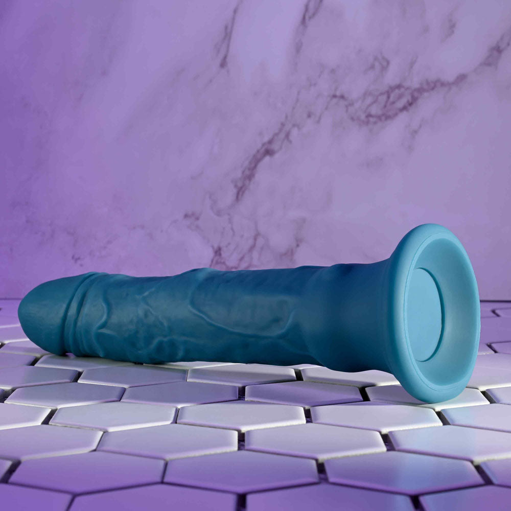 Evolved TSUNAMI - Blue 18.4 cm USB Rechargeable Vibrating Dong with Remote Control Evolved