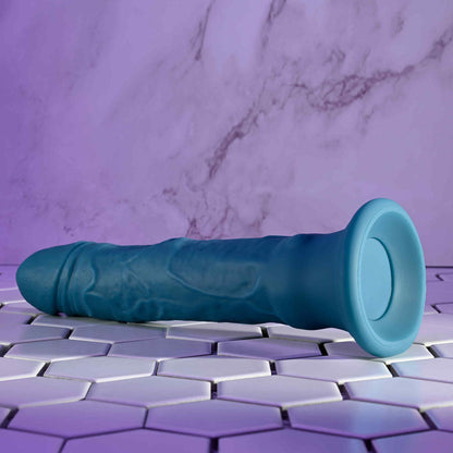 Evolved TSUNAMI - Blue 18.4 cm USB Rechargeable Vibrating Dong with Remote Control Evolved