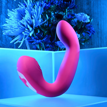 Evolved BUCK WILD - Pink USB Rechargeable Flicking Vibrator Evolved
