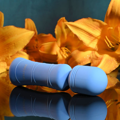 Evolved Out Of The Blue - Blue 10.5 cm USB Rechargeable Mini Massager Wand Evolved