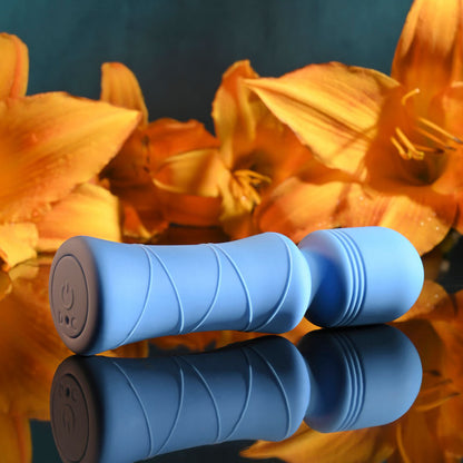 Evolved Out Of The Blue - Blue 10.5 cm USB Rechargeable Mini Massager Wand Evolved