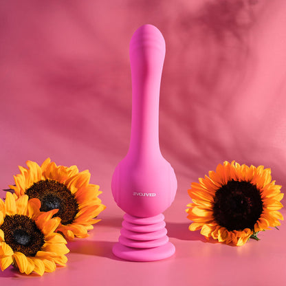 Evolved GYRO VIBE - Pink 24.8 cm USB Rechargeable Super Vibrator Evolved