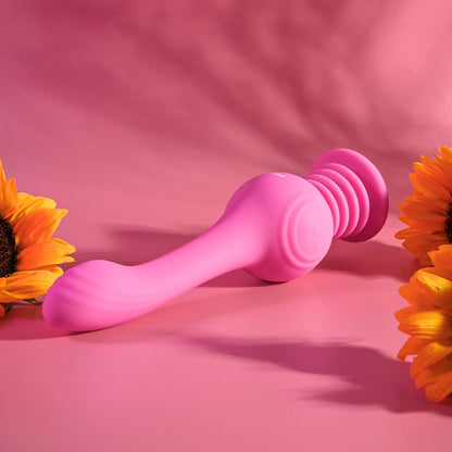Evolved GYRO VIBE - Pink 24.8 cm USB Rechargeable Super Vibrator Evolved