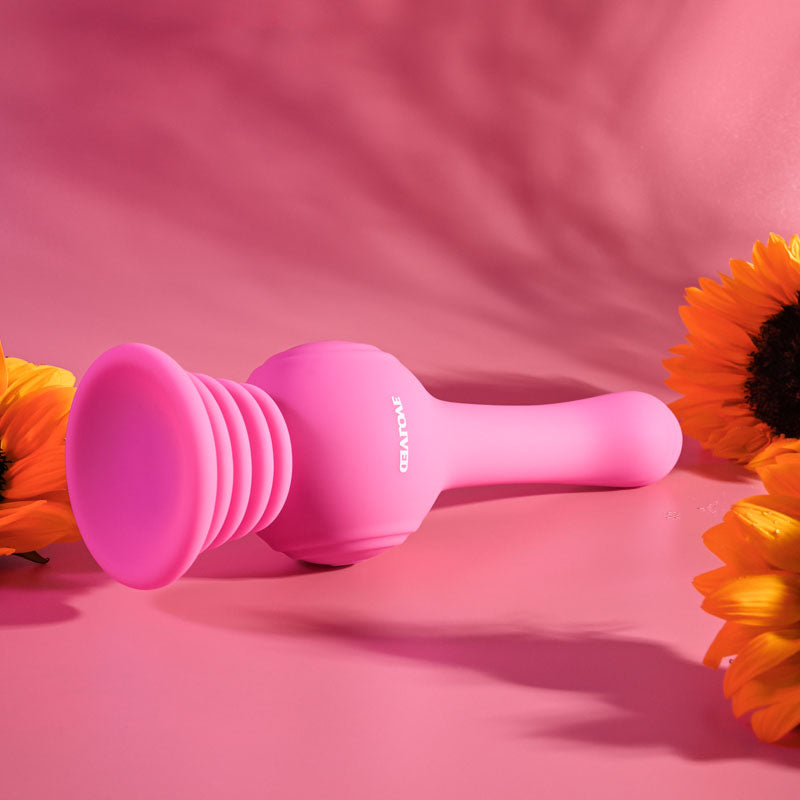 Evolved GYRO VIBE - Pink 24.8 cm USB Rechargeable Super Vibrator Evolved