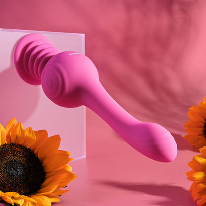 Evolved GYRO VIBE - Pink 24.8 cm USB Rechargeable Super Vibrator Evolved