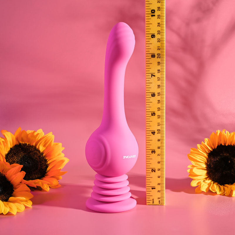Evolved GYRO VIBE - Pink 24.8 cm USB Rechargeable Super Vibrator Evolved
