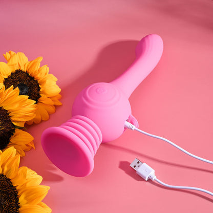 Evolved GYRO VIBE - Pink 24.8 cm USB Rechargeable Super Vibrator Evolved