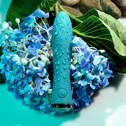 Evolved ULTRA WAVE - Blue 13 cm USB Rechargeable Mini Vibrator Evolved