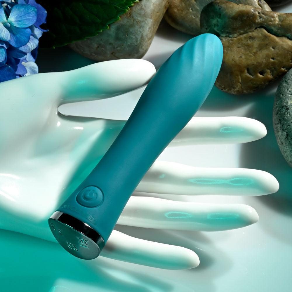 Evolved ULTRA WAVE - Blue 13 cm USB Rechargeable Mini Vibrator Evolved