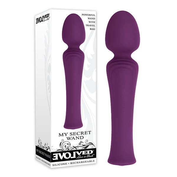 Evolved My Secret Wand - Purple 17 cm (6.7'') USB Rechargeable Massage Wand Evolved