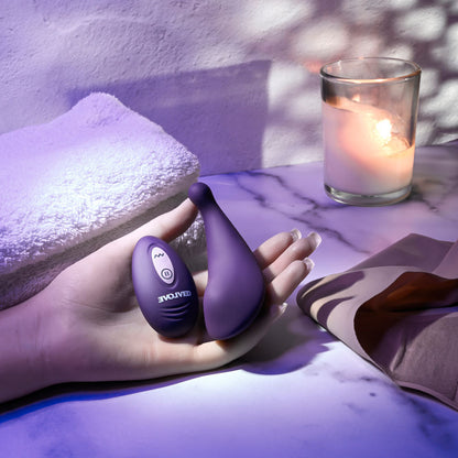 Evolved PANTY PARTY - Purple USB Rechargeable Panty Vibrator with Remote Control Evolved
