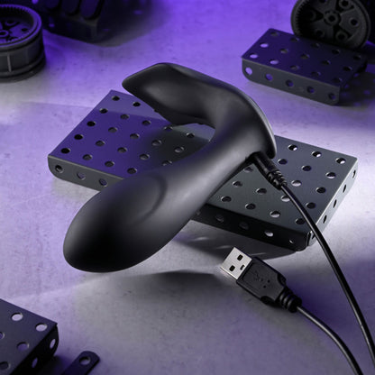 Evolved TAKE ME OUT - Black USB Rechargeable Wearable Vibrator with Remote Control Evolved