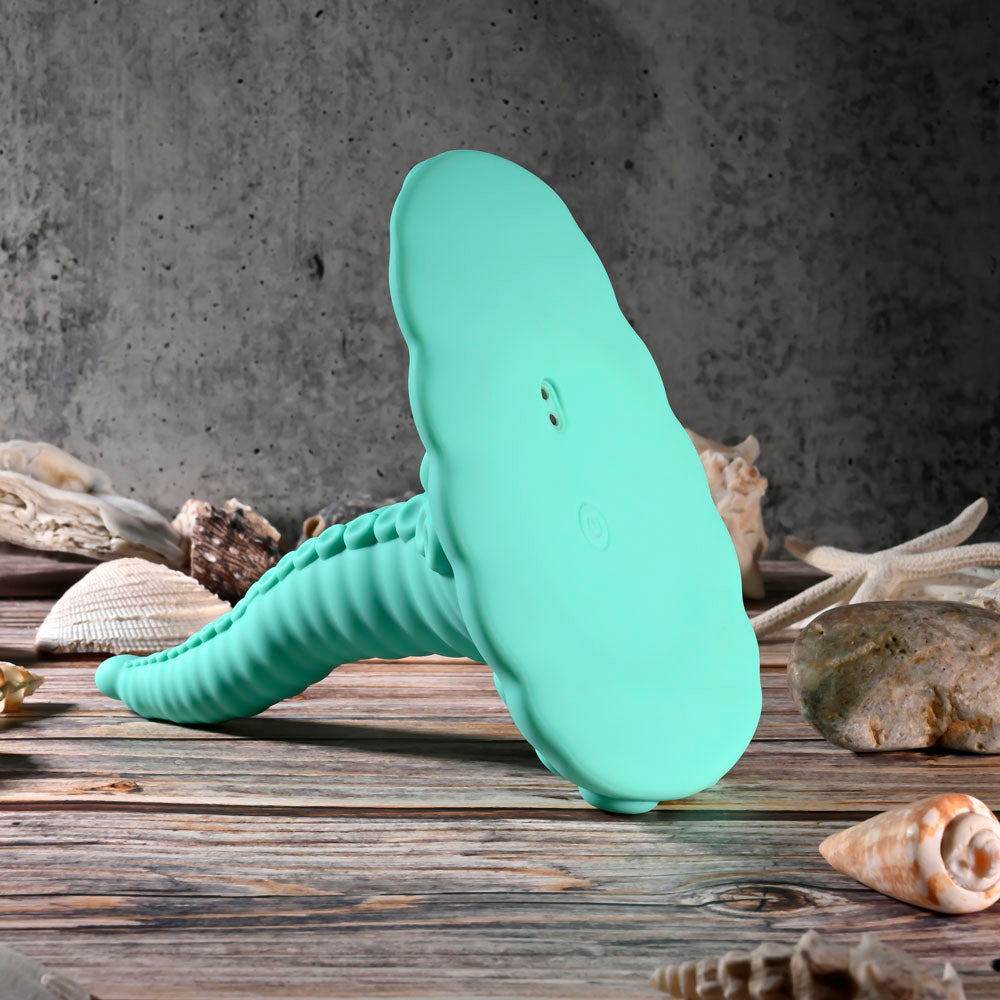 Evolved TENTACLE GRINDER - Green USB Rechargeable Fantasy Grinder Pad with Wireless Remote Evolved