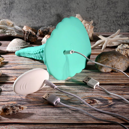 Evolved TENTACLE GRINDER - Green USB Rechargeable Fantasy Grinder Pad with Wireless Remote Evolved