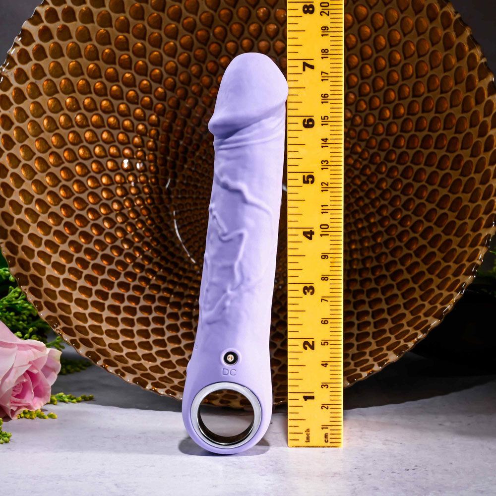 Evolved PURPLE FANTASY - Purple 18.4 cm USB Rechargeable Vibrator Evolved