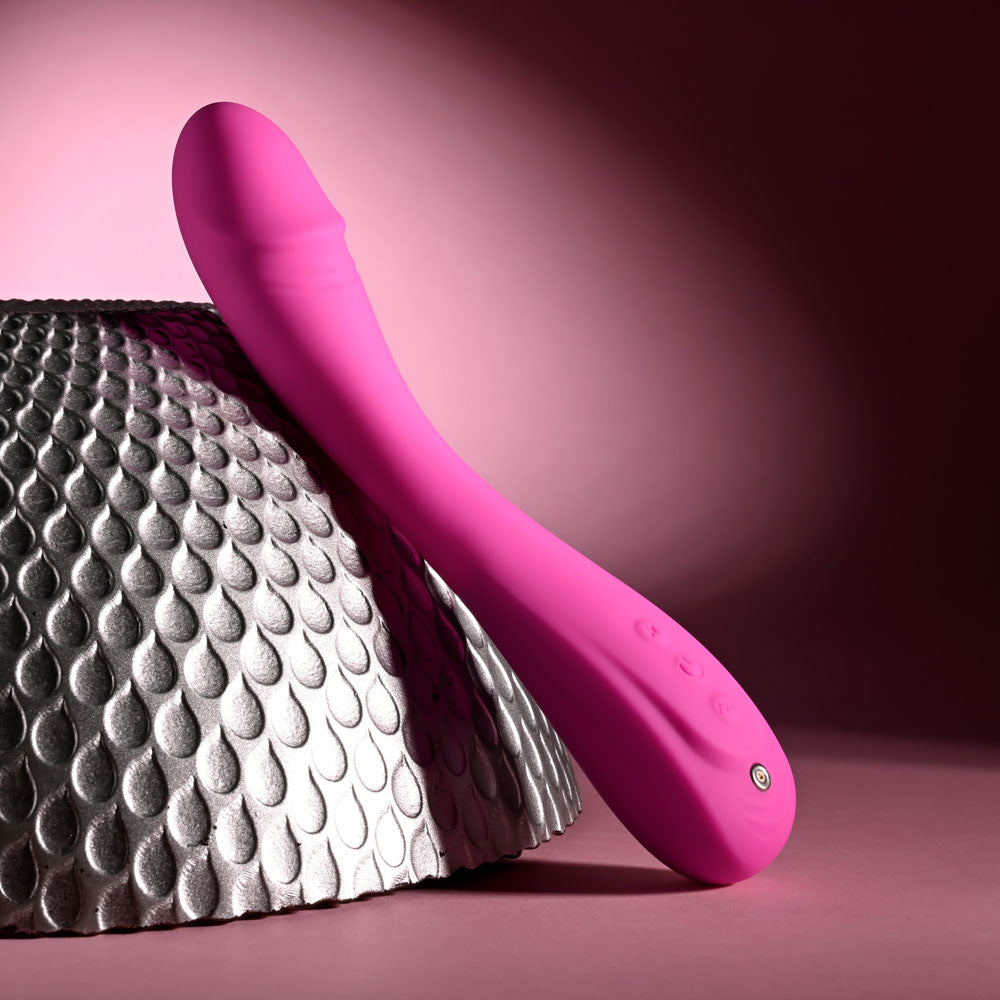 Evolved SUGAR RUSH - Pink 21.6 cm USB Rechargeable Vibrator Evolved
