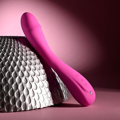 Evolved SUGAR RUSH - Pink 21.6 cm USB Rechargeable Vibrator Evolved